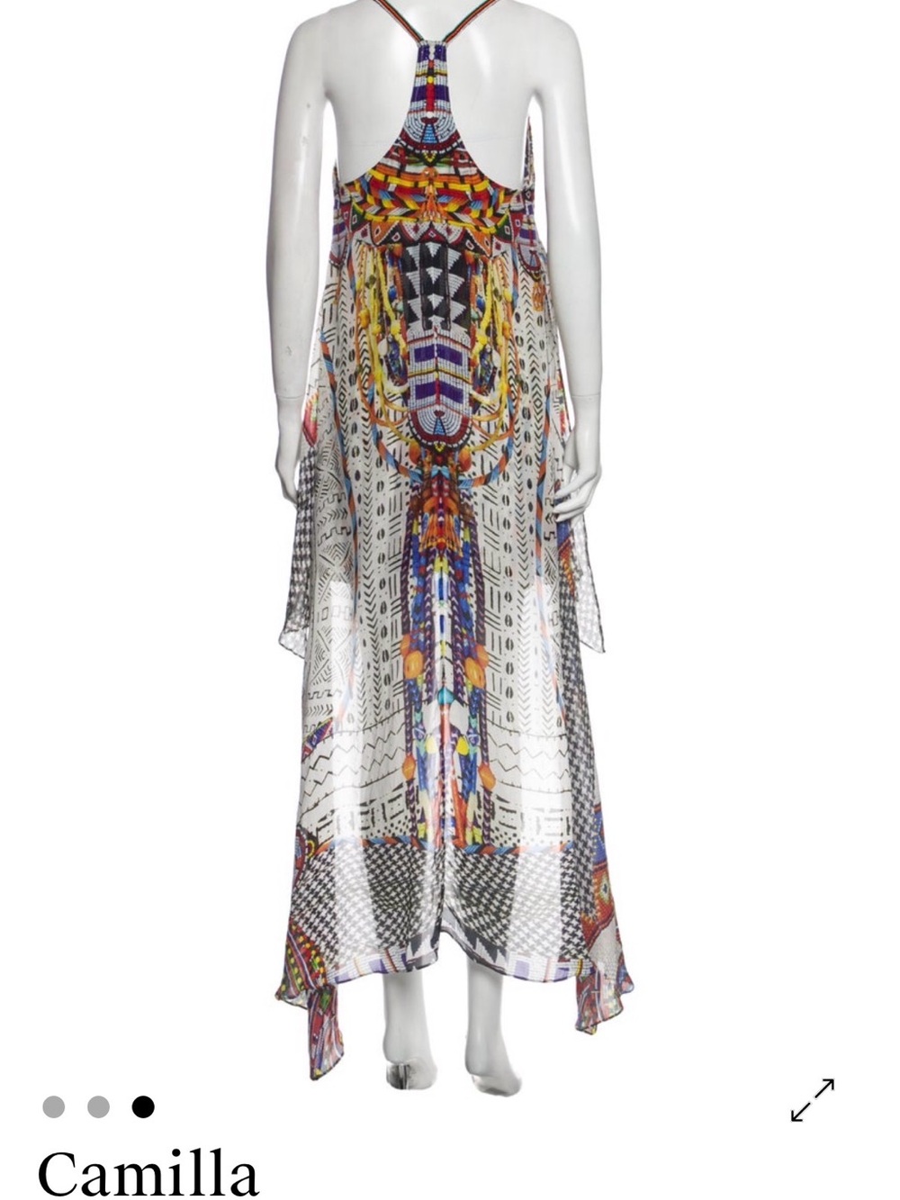 Camilla
Silk Knee-Length Dress - Picture 2 of 4
